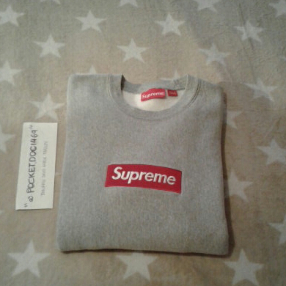 Supreme Box Logo Crewneck FW15